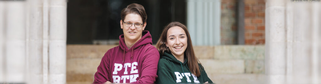 PTE-BTK diákok, riport kép